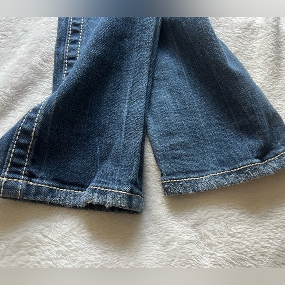 Y2K Miss Me Skinny Jeans - Distressed & Rhinestone Embellished - 29x32 - Picture 8 of 8